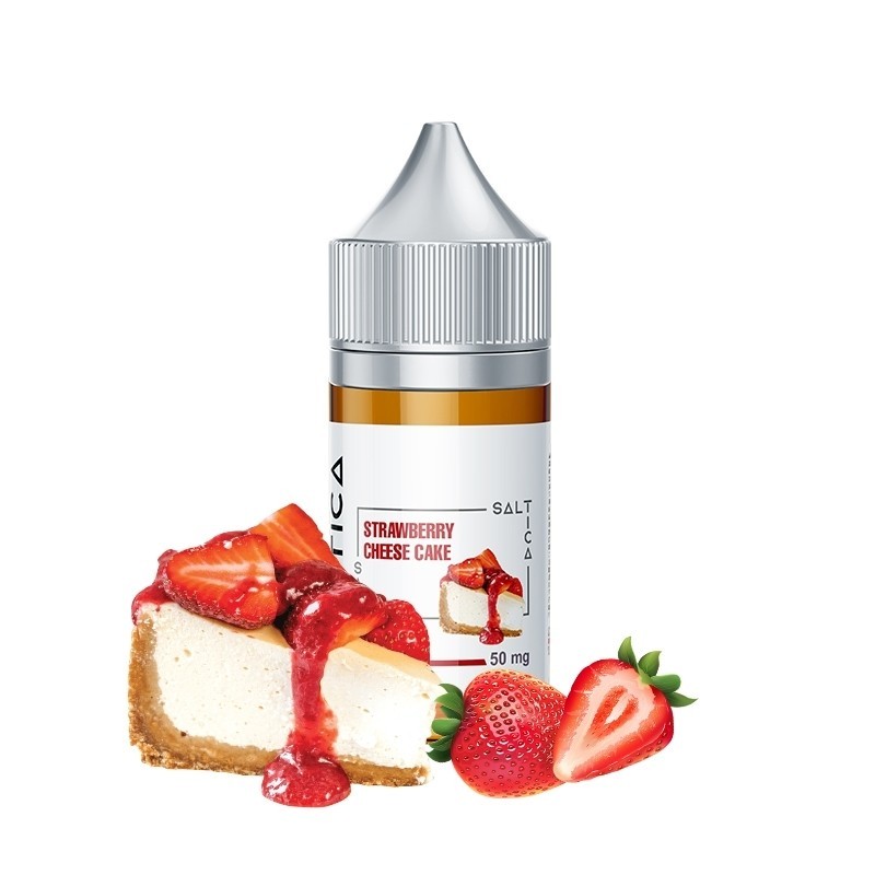 Saltica Strawberry Cheese Cake (Çilekli Cheesecake) Salt Likit - Va...